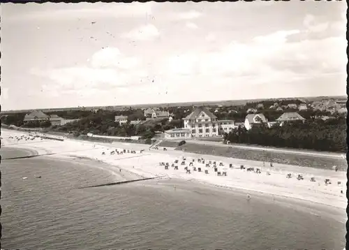 Insel Foehr Fliegeraufnahme  / Wyk auf Foehr /Nordfriesland LKR