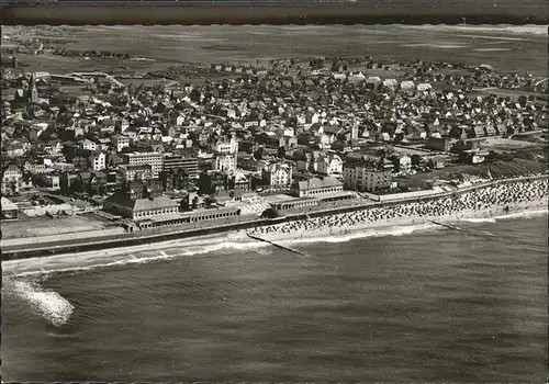 Westerland Sylt Fliegeraufnahme  / Westerland /Nordfriesland LKR