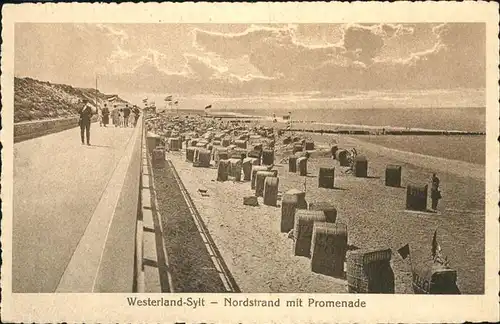 Westerland Sylt Nordstrand Promenade / Westerland /Nordfriesland LKR