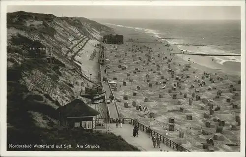 Westerland Sylt Strand / Westerland /Nordfriesland LKR