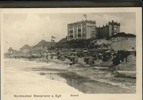 Westerland Sylt Strand / Westerland /Nordfriesland LKR