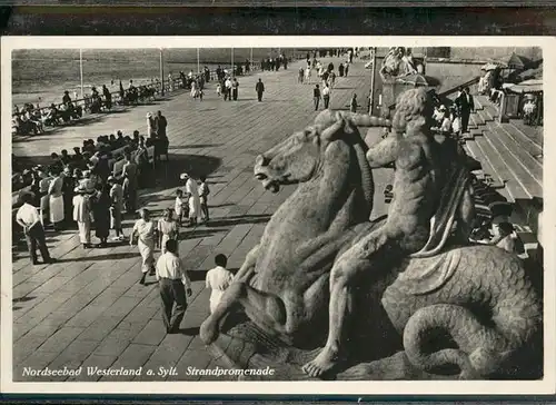 Westerland Sylt Strandpromenade / Westerland /Nordfriesland LKR