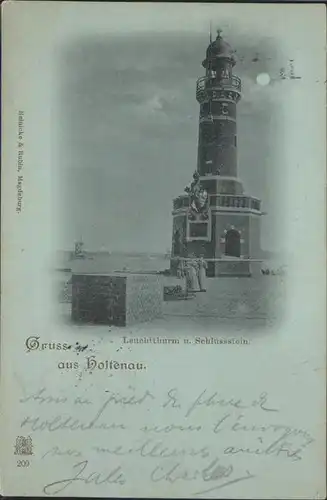 Holtenau Kiel Leuchtturm Schlussstein / Kiel /Kiel Stadtkreis