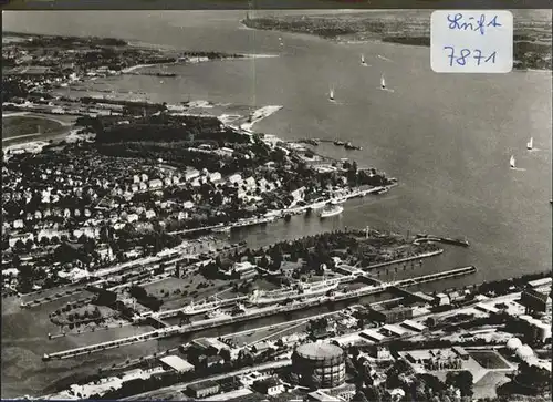 Holtenau Kiel Fliegeraufnahme  / Kiel /Kiel Stadtkreis