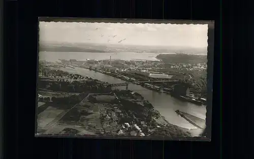 Holtenau Kiel Fliegeraufnahme  / Kiel /Kiel Stadtkreis