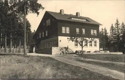 Hormersdorf Erzgebirge Jugendherberge Adolf Hennecke Kleines Haus / Hormersdorf Erzgebirge /Erzgebirgskreis LKR