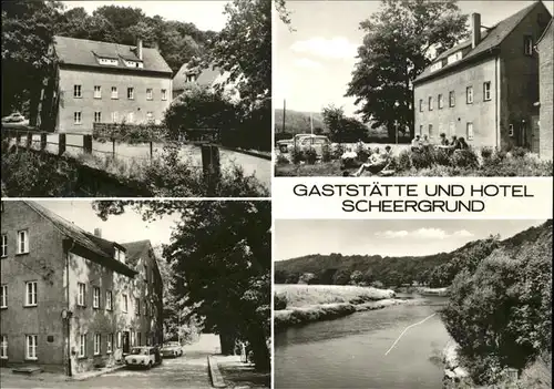 Scheergrund Gaststaette Hotel  / Leisnig /Mittelsachsen LKR