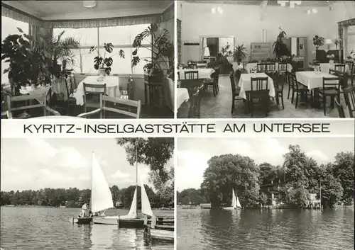 Kyritz Insel Gaststaette Untersee /  /
