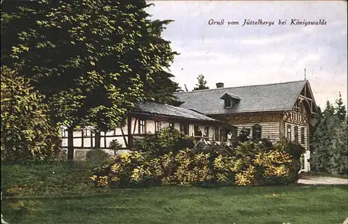 Koenigswalde Erzgebirge Juettelberge / Koenigswalde Erzgebirge /Erzgebirgskreis LKR