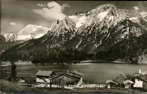 Lautersee Mittenwald Karwendel / Mittenwald /Garmisch-Partenkirchen LKR