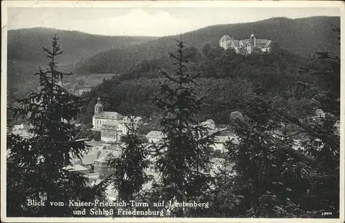 Leutenberg Thueringen kaiser-friedrich-turm
Schloss Friedensburg / Leutenberg /Saalfeld-Rudolstadt LKR