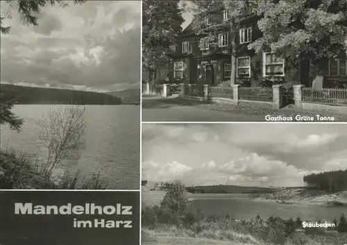 Mandelholz Harz Gasthaus Gruene Tonne
Staubecken / Elend Harz /Harz LKR