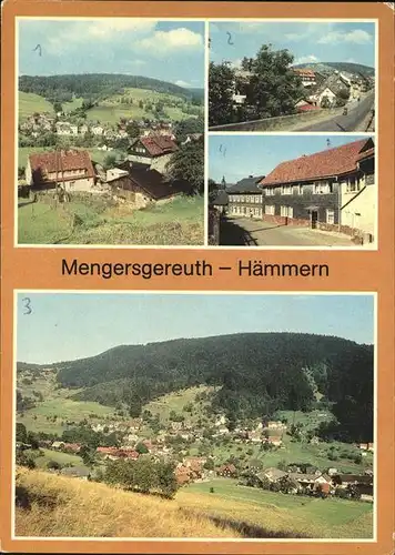 Mengersgereuth-Haemmern Kreis Sonneberg / Mengersgereuth-Haemmern /Sonneberg LKR