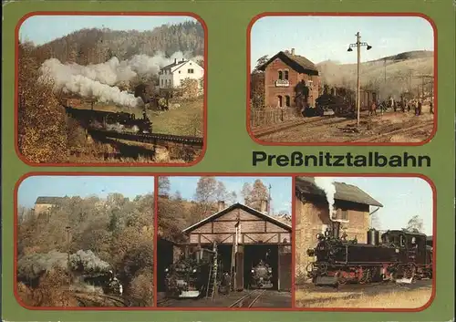 Wolkenstein Erzgebirge Schmalspurbahn Wolkenstein-Joehstadt / Wolkenstein /Erzgebirgskreis LKR