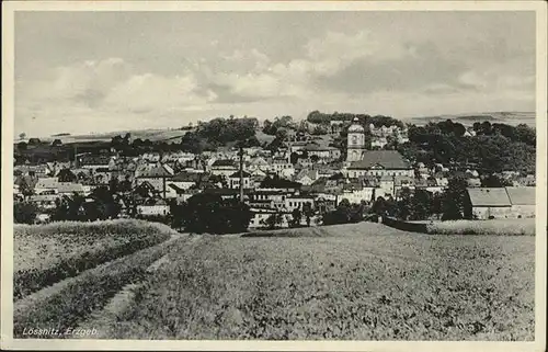 Loessnitz Erzgebirge Panorama / Loessnitz /Erzgebirgskreis LKR