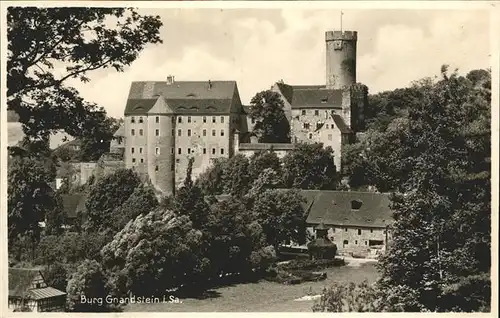 Gnandstein Burg Gnandstein / Kohren-Sahlis /Leipzig LKR