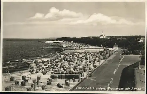 Arendsee Ostsee Promenade Strand / Kuehlungsborn /Bad Doberan LKR