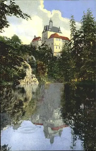 Kriebstein Burg Kriebstein / Kriebstein /Mittelsachsen LKR