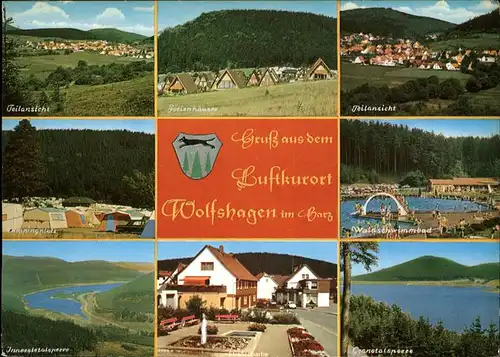 Wolfshagen Harz Ferienhaeuser Talsperre Waldschwimmbad  / Langelsheim /Goslar LKR