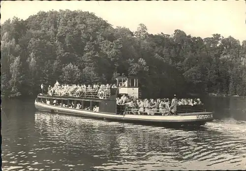 Kriebstein Talsperre Boot Kriebstein / Kriebstein /Mittelsachsen LKR