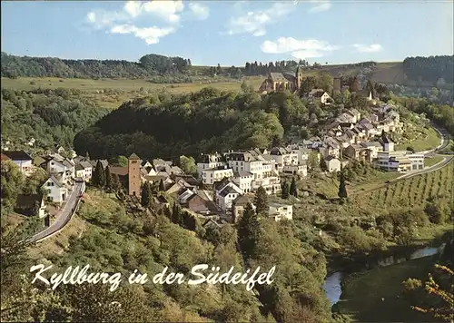 Kyllburg Rheinland-Pfalz Gesamtansicht Luftbild / Kyllburg /Eifelkreis Bitburg-Pruem LKR