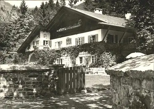Untergrainau Gaestehaus Thomass / Grainau /Garmisch-Partenkirchen LKR