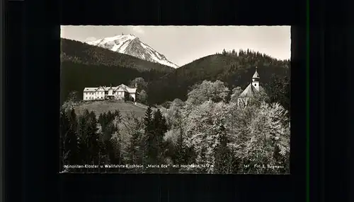 Hochfelln Bergen Menoriten- Kirchlein Maria Eck / Bergen /Traunstein LKR