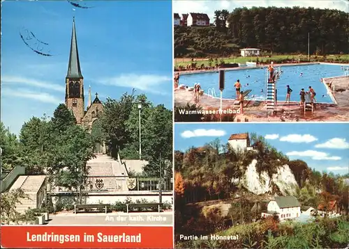 Lendringsen Sauerland Warmwasserfreibad
Hoennetal / Menden (Sauerland) /Maerkischer Kreis LKR