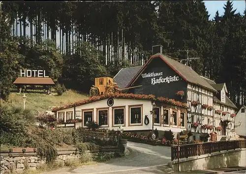 Kunst-Wittgenstein Waldhotel Haferkiste / Bad Laasphe /Siegen-Wittgenstein LKR