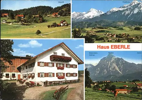 Hopferau Haus Eberle / Hopferau /Ostallgaeu LKR