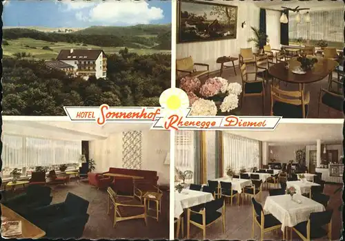 Rhenegge diemel
Hotel Sonnenhof / Diemelsee /Waldeck-Frankenberg LKR