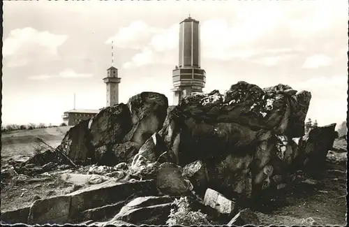 Grosser Feldberg Taunus Brunhildenfelsen
Sendetuerme / Schmitten /Hochtaunuskreis LKR