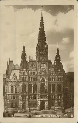 Reichenberg Liberec Nordboehmen Rathaus / Liberec /