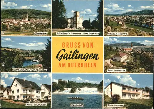 Gailingen Kliniken Dr. Schmidler
Haus Armbuster
Rheinfall / Gailingen am Hochrhein /Konstanz LKR