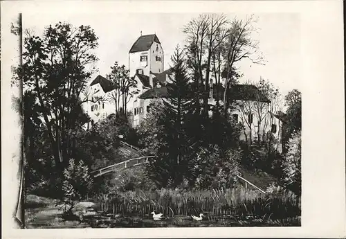 Grafing Muenchen Schloss Elkofen / Grafing b.Muenchen /Ebersberg LKR