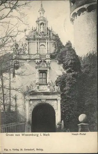 Wiesenburg Mark Haupt-Portal / Wiesenburg Mark /Potsdam-Mittelmark LKR