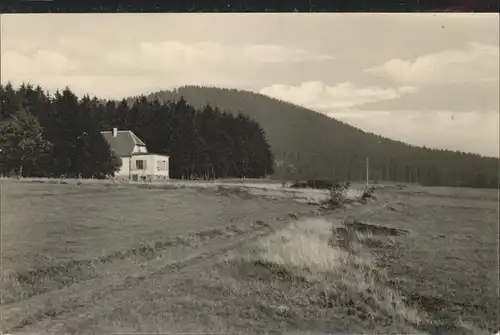 Steinbach-Hallenberg Berggasthaus Knuellfeld / Steinbach-Hallenberg /Schmalkalden-Meiningen LKR