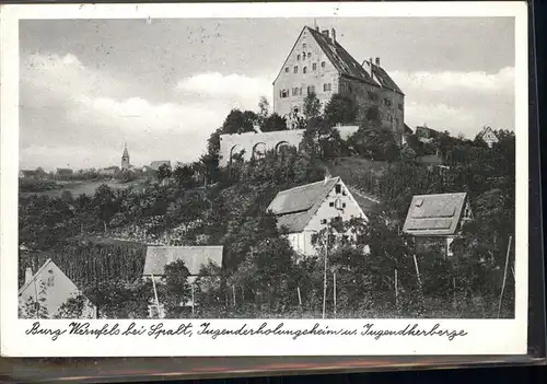 Spalt Burg Wernfels Jugenderholungsheim Jugendherberge / Spalt /Roth LKR