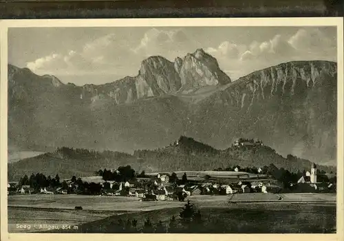 Seeg Ruinen Freyberg-Eisenberg Aggenstein / Seeg /Ostallgaeu LKR