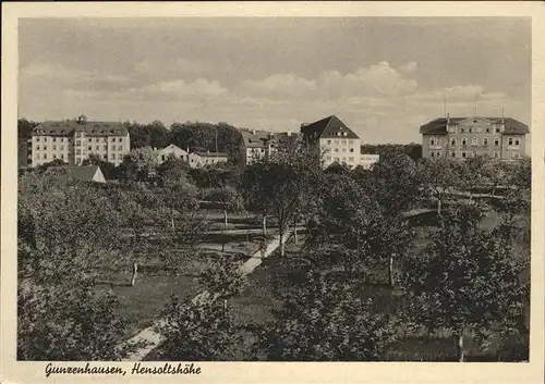 Gunzenhausen Altmuehlsee Hensoltshoehe / Gunzenhausen /Weissenburg-Gunzenhausen LKR