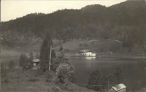 Lautersee Mittenwald  / Mittenwald /Garmisch-Partenkirchen LKR