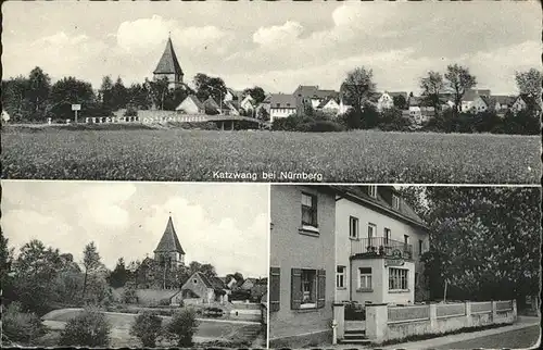 Katzwang Gasthaus Goldener Engel Ortsansicht / Nuernberg /Nuernberg Stadtkreis