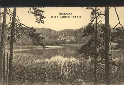 Grunewald Berlin Jagdschloss See / Berlin /Berlin Stadtkreis