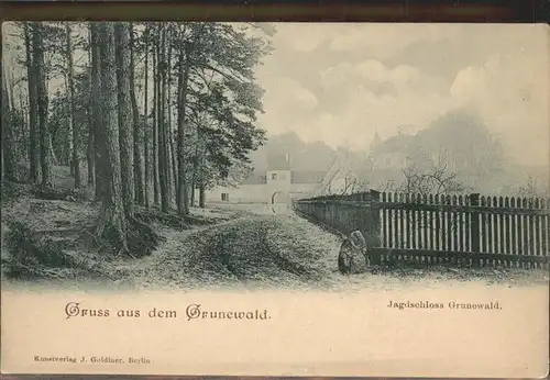 Grunewald Berlin Jagdschloss  / Berlin /Berlin Stadtkreis