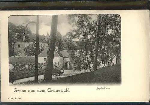 Grunewald Berlin Jagdschloss / Berlin /Berlin Stadtkreis