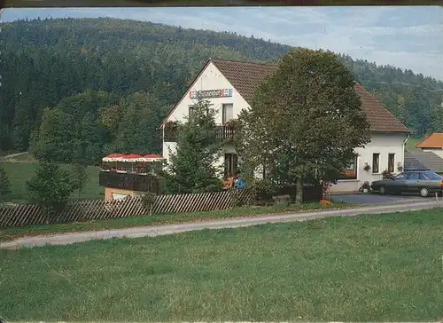 Poppenhausen Wasserkuppe Restaurant Pension Sonnenhof / Poppenhausen (Wasserkuppe) /Fulda LKR