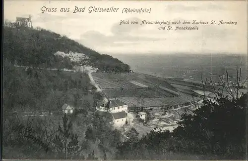 Gleisweiler Kurhaus St Annaberg Kapelle / Gleisweiler /Suedliche Weinstrasse LKR