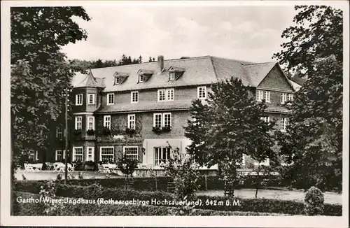 Jagdhaus Sauerland Gasthof Wiese / Schmallenberg /Hochsauerlandkreis LKR