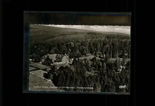 Jagdhaus Sauerland Gasthof Wiese Fliegeraufnahme  / Schmallenberg /Hochsauerlandkreis LKR