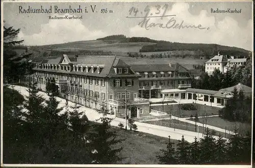 Bad Brambach Radiumbad / Bad Brambach /Vogtlandkreis LKR